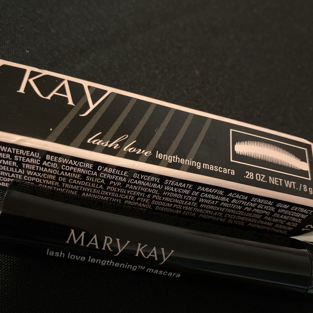 Mary Kay Lash Love Lengthening Masacara I Love Black